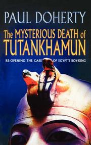 Cover of: The Mysterious Death of Tutankhamun