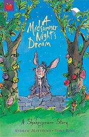 Cover of: A Midsummer Night's Dream (Orchard Classics)