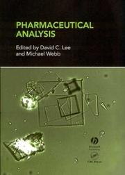 Cover of: Pharmaceutical Analysis (Sheffield Analytical Chemistry)