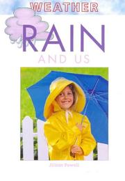 Cover of: Rain and Us (Weather)