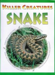 Cover of: Snake (Killer Creatures) by David Jefferis, Tony Allan