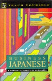 Cover of: Business Japanese (Teach Yourself) by Michael Jenkins, Lynne Strugnell