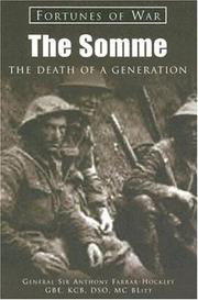Cover of: The Somme: The Death of a Generation (Fortunes of War)