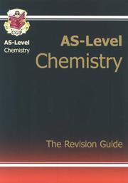 Cover of: AS Chemistry (As Revision Guides)