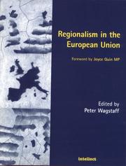 Cover of: Regionalism in the European Union