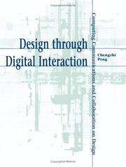 Cover of: Design through digital interaction: computing communications and collaboration on design