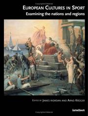 Cover of: European cultures in sport by edited by James Riordan, Arnd Krüger.