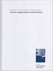 Cover of: Locality, regeneration & divers[c]ities