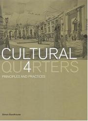 Cover of: Cultural Quarters: Principles and Practice