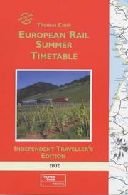 Cover of: Thomas Cook European Rail Timetable (World Wise)