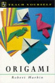 Cover of: Origami by Robert Harbin