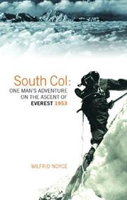 Cover of: South Col by Wilfrid Noyce