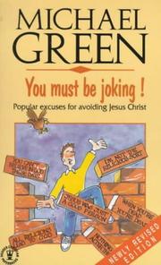 Cover of: You Must Be Joking