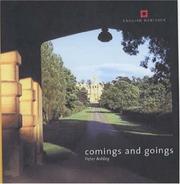 Cover of: Comings and goings, Gatehouses and Lodges | Peter Ashley