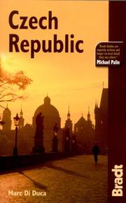 Cover of: Czech Republic: The Bradt Travel Guide