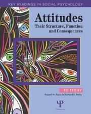Cover of: Attitudes: Key Readings (Key Readings in Social Psychology)
