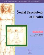 Cover of: Social Psychology and Health: Essential Readings