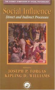 Cover of: Social Influence by Joseph P. Forgas, Joseph P. Forgas