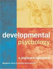 Cover of: Developmental psychology: a students handbook