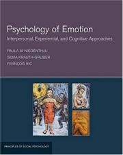 Cover of: Psychology of Emotions by Paula Niedenthal, Silvia Krauth-Gruber, Francois Ric