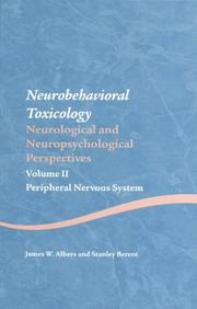 Cover of: Neurobehavioral Toxicology by James W. Albers