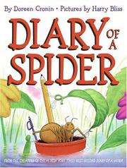 Diary of a spider by Doreen Cronin