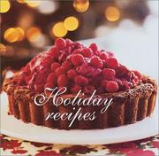 Cover of: Holiday Recipes