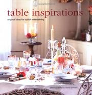 Cover of: Table Inspirations by Emily Chalmers, Emily Chalmers