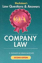 Cover of: Company Law (Blackstone's Law Q & A)