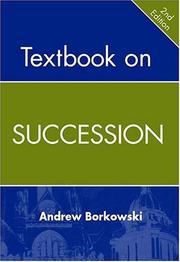 Textbook on succession by J. A. Borkowski