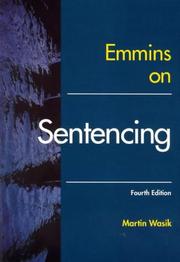 Cover of: Emmins on sentencing