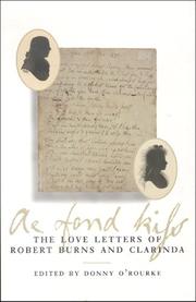 Cover of: Ae fond kiss: the love letters of Robert Burns and Clarinda