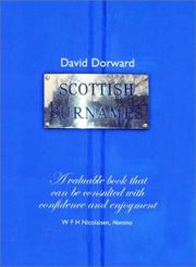 Scottish surnames by David Dorward