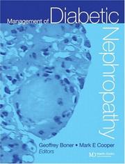 Cover of: Management of Diabetic Nephropathy