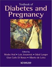 Cover of: Textbook of Diabetes and Pregnancy