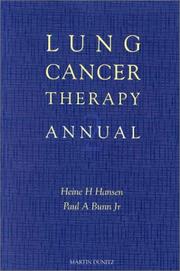 Cover of: Lung Cancer Therapy Annual: 2