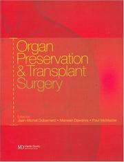Cover of: Organ Preservation and Transplant Surgery | 