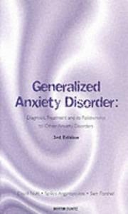 Cover of: Generalized Anxiety Disorder