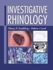 Cover of: Investigative Rhinology by Glenis K. Scadding, Valerie J Lund