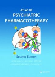 Cover of: Atlas of Psychiatric Pharmacotherapy, Second Edition by Roni Shiloh, David J. Nutt, Abraham Weizman