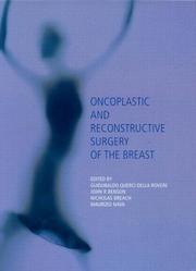 Cover of: Oncoplastic and Reconstructive Surgery of the Breast