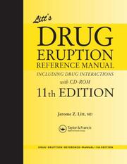 Cover of: Litt's Drug Eruption Reference Manual Including Drug Interactions with CD-ROM, 11th Edition (Litt's Drug Eruption Reference Manual: Including Drug Interactions)