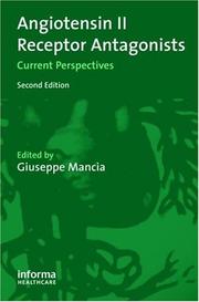 Cover of: Angiotensin II Receptor Antagonists | Guiseppe Mancia