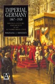 Cover of: Imperial Germany 1867-1918 by Wolfgang J. Mommsen