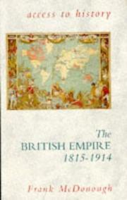 Cover of: The British Empire, 1815-1914