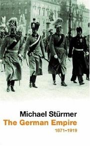 Cover of: The German Empire (Universal History)