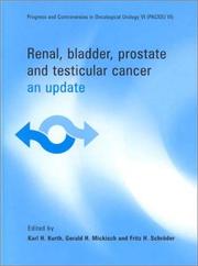 Cover of: Renal, Bladder, Prostate and Testicular Cancer: An Update