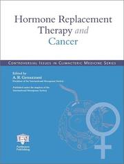 Cover of: Hormone Replacement Therapy and Cancer: The Current Status of Research and Practice