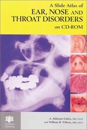 Cover of: A Slide Atlas of Ear, Nose and Throat Disorders on CD-ROM