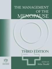Cover of: The Management of the Menopause
